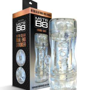 MSTR B8 IN THE CLEAR DUAL END STROKER DOUBLE DATE