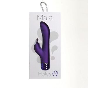 HAILEY SILICONE RABBIT PURPLE