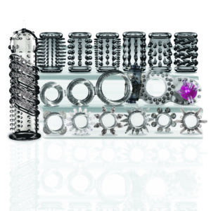 TRY-CURIOUS COCK RING & SLEEVE SET