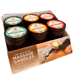 HEMP SEED SUMMER 2025 CANDLE DISPLAY 12PC + TESTER