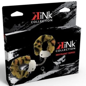 KINK COLLECTION FURRY HANDCUFF LEOPARD