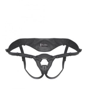 PATENT LEATHER STRAP ON HARNESS