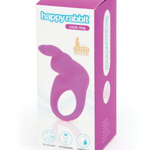 HAPPY RABBIT RABBIT COCK RING PURPLE