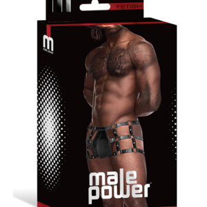 VULCAN STUDDED HARNESS BLACK L/XL