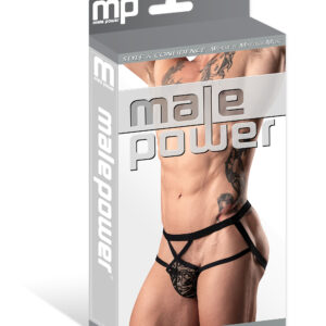 LUCIFER STRAPPY JOCK BLACK S/M