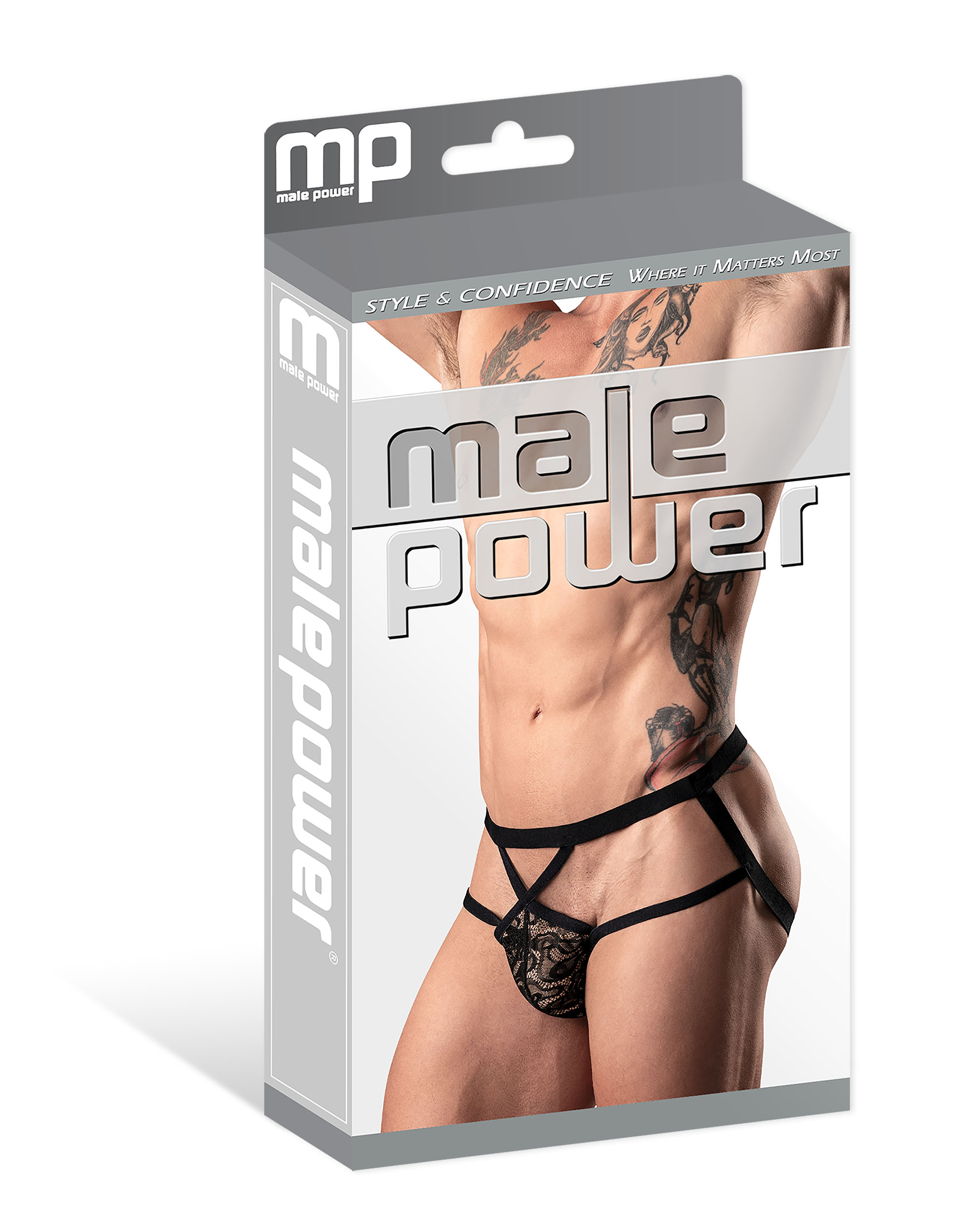 LUCIFER STRAPPY JOCK BLACK L/XL