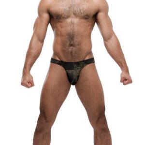 BLACK GOLD BONG THONG L/XL