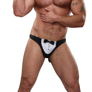 NOVELTY MAITRE D THONG BLACK O/S