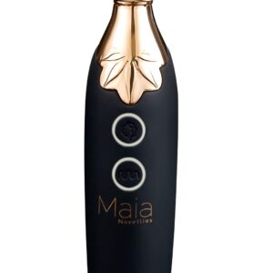 VAPORATOR VIBRATING SILICONE RECHARGEABLE VAPE BLACK