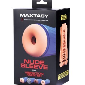 MAXTASY VIBRATION SLEEVE STANDARD NUDE REPLACEMENT