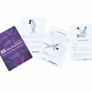 53 SEX POSITIONS CARDS