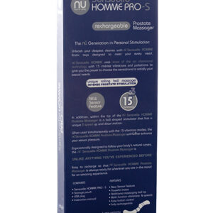 SENSUELLE HOMME PRO-S PROSTATE MASSAGER NAVY BLUE