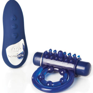 SENSUELLE R/C BULLET RING BLUE