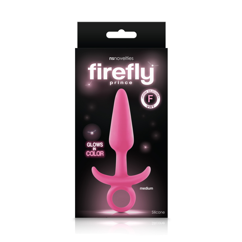 FIREFLY PRINCE MEDIUM PINK BUTT PLUG