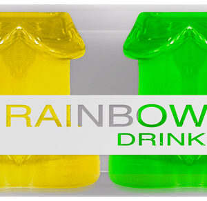 RAINBOW SHOT GLASS SET 6PC