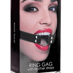 RING GAG BLACK BLACK