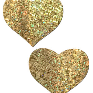 PASTEASE GOLD GLITTER HEART