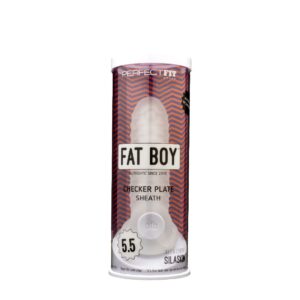 PERFECT FIT FAT BOY CHECKER BOX SHEATH 5.5IN CLEAR