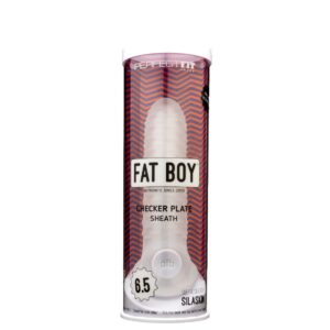 PERFECT FIT FAT BOY CHECKER BOX SHEATH 6.5IN CLEAR