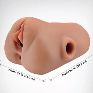 PDX PLUS PUSSY POUNDER SQUEEZE STROKER BROWN