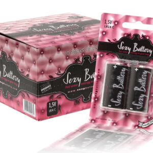 SEXY BATTERY LR 14/C 10 PACK DISPLAY