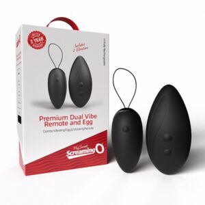 SCREAMING O PREMIUM DUAL VIBE REMOTE & EGG