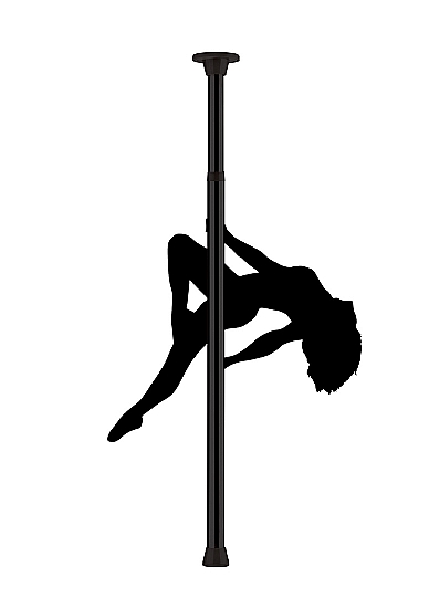 OUCH! DANCE POLE BLACK