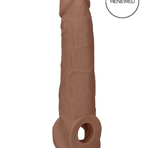 REALROCK PENIS SLEEVE 9IN TAN