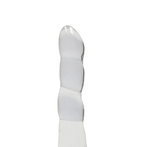 REALROCK NON REALISTIC DILDO W SUCTION CUP 7IN TRANSPARENT