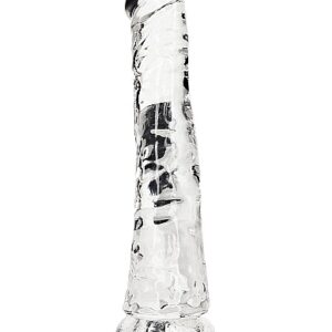 REALROCK SLIM DILDO 6IN TRANSPARENT