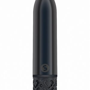 ROYAL GEMS GLAMOR POWERFUL BULLET RECHARGEABLE GUNMETAL
