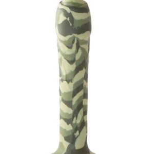 MAJOR DICK COMMANDO 7.25 UNCUT GREEN CAMO DONG "