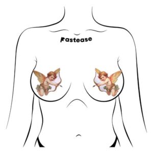 PASTEASE CUPID CHERUB VINTAGE BREAST PASTIES VALENTINES DAY