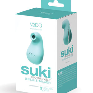 VEDO SUKI RECHARGEABLE SONIC VIBE TEASE ME TURQUOISE