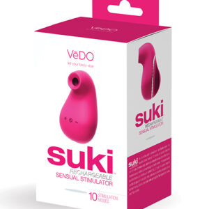 VEDO SUKI RECHARGEABLE SONIC VIBE FOXY PINK