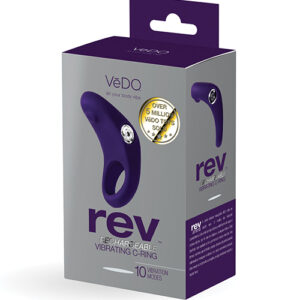 VEDO REV RECHARGEABLE C-RING VIBRATING PURPLE