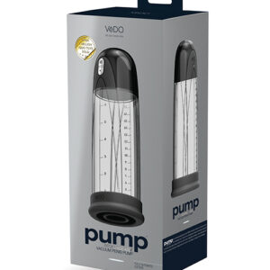 VEDO PUMP RECHARGEABLE VACUUM PENIS BLACK