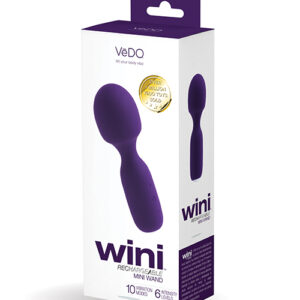 VEDO WINI RECHARGEABLE MINI WAND DEEP PURPLE