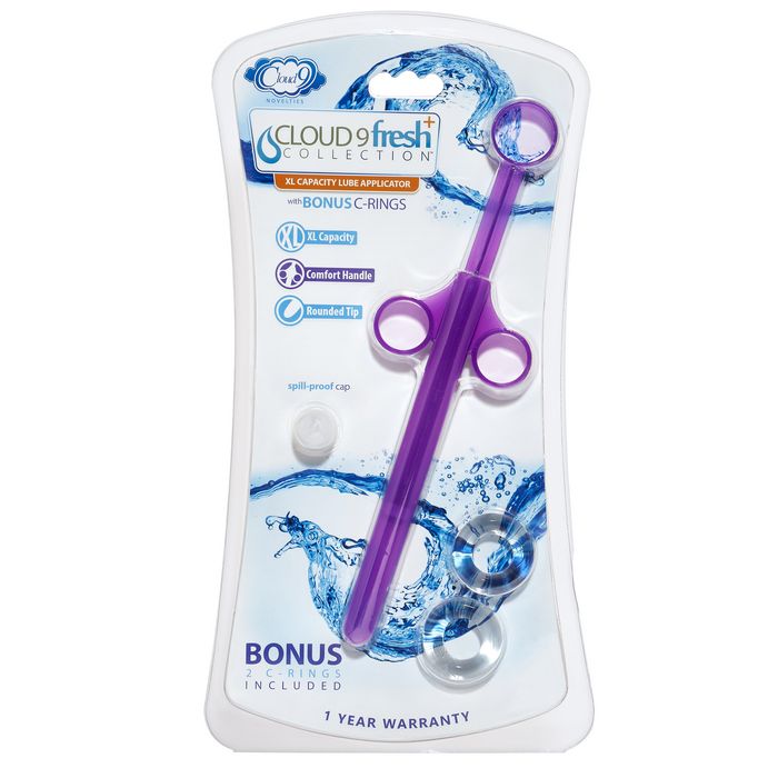 CLOUD 9 FRESH + PREMIUM XL LUBE APPLICATOR W/2 BONUS C-RINGS