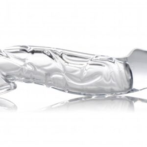 SIZE MATTERS 2IN CLEAR PENIS EXTENDER SLEEVE