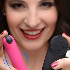 BANG! VIBRATING BULLET W/ REMOTE CONTROL PINK