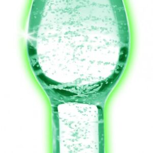 BOOTY SPARKS GLOW-IN-THE-DARK GLASS ANAL PLUG SMALL