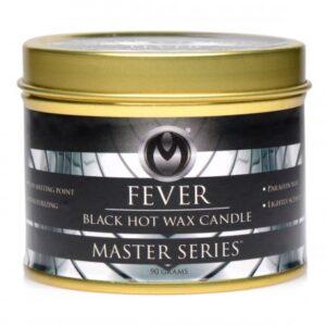 MASTER SERIES FEVER BLACK HOT WAX CANDLE