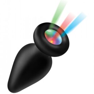 BOOTY SPARKS SILICONE LIGHT-UP ANAL PLUG LARGE