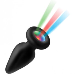 BOOTY SPARKS SILICONE LIGHT-UP ANAL PLUG MEDIUM