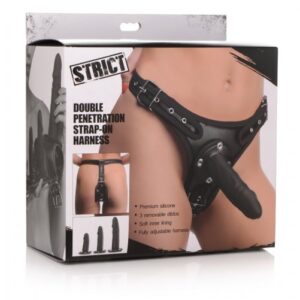 STRICT DOUBLE PENETRATION STRAP ON HARNESS