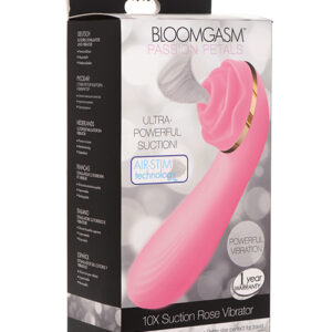BLOOMGASM PASSION PETALS SUCTION ROSE VIBRATOR PINK