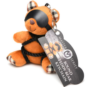 MASTER SERIES BOUND TEDDY BEAR KEYCHAIN
