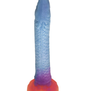 CREATURE COCKS MAKARA GLOW IN THE DARK SILICONE SNAKE DILDO