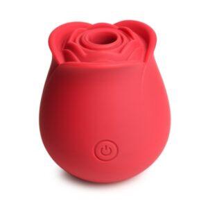 BLOOMGASM THE PERFECT ROSE CLIT STIMULATOR RED